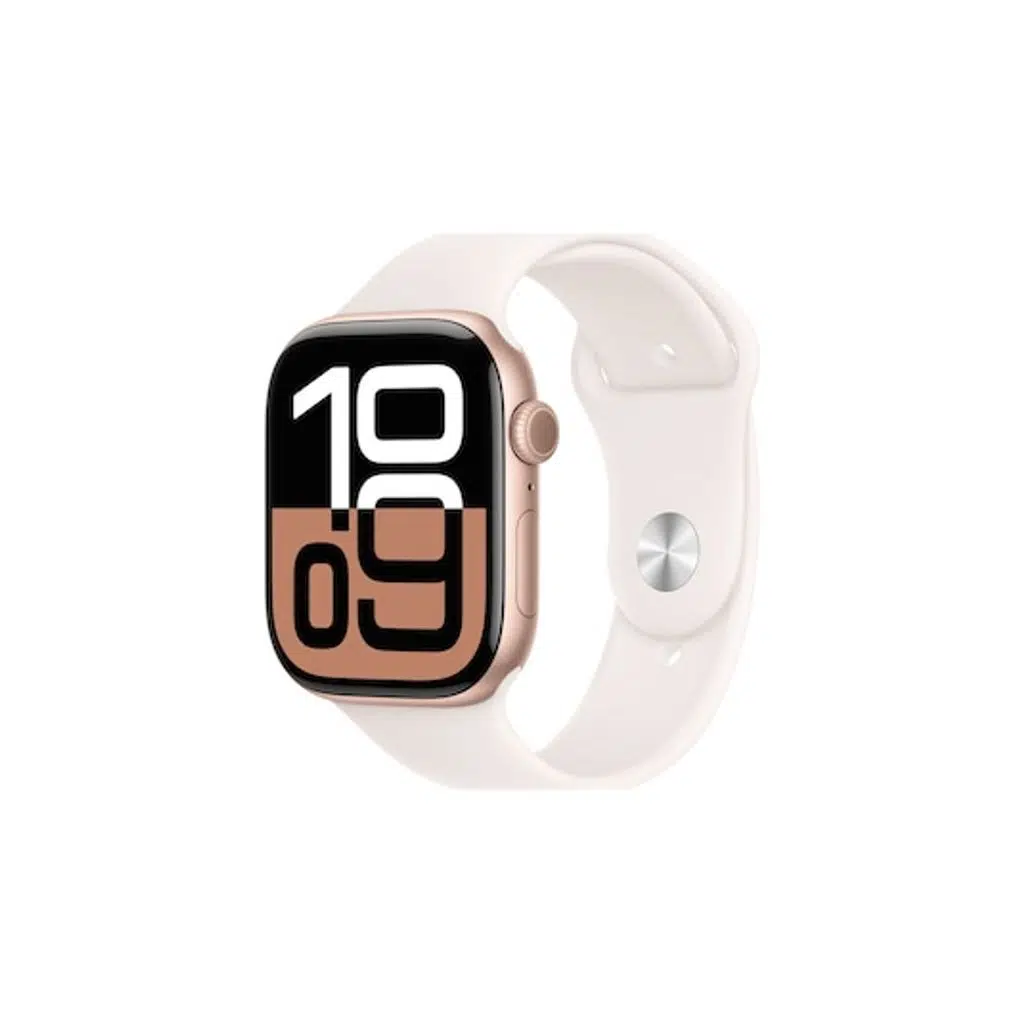 Apple Watch Series 10 GPS 42 MM Alüminyum Kasa Spor Kordon S/M Akıllı Saat (Apple Türkiye Garantili)