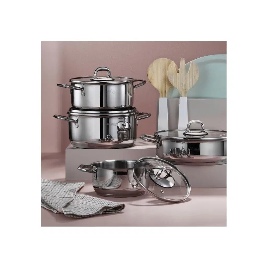 Aryıldız Aria Plus 8 Parça Tencere Set (18-20-22-24)