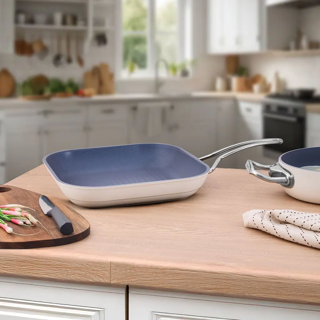 Aryıldız Colombus Crystal Metal Kulp Grill Tava - 28 Cm