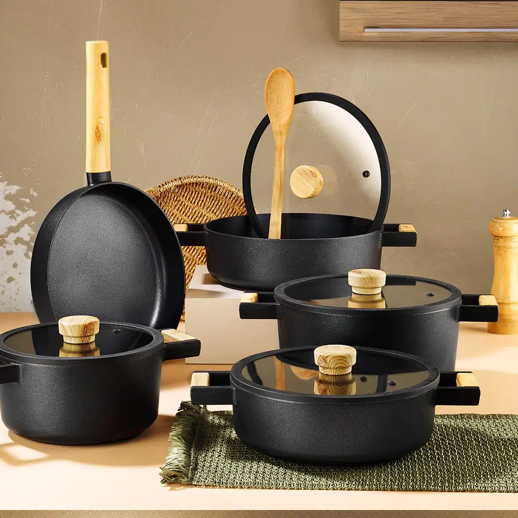 Aryıldız Matilda 9 Parça Döküm Tencere Seti AR263853