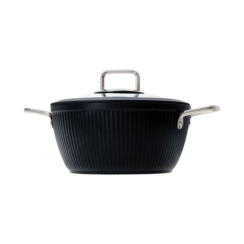 Jumbo Dublin Black Derin Tencere 24 cm