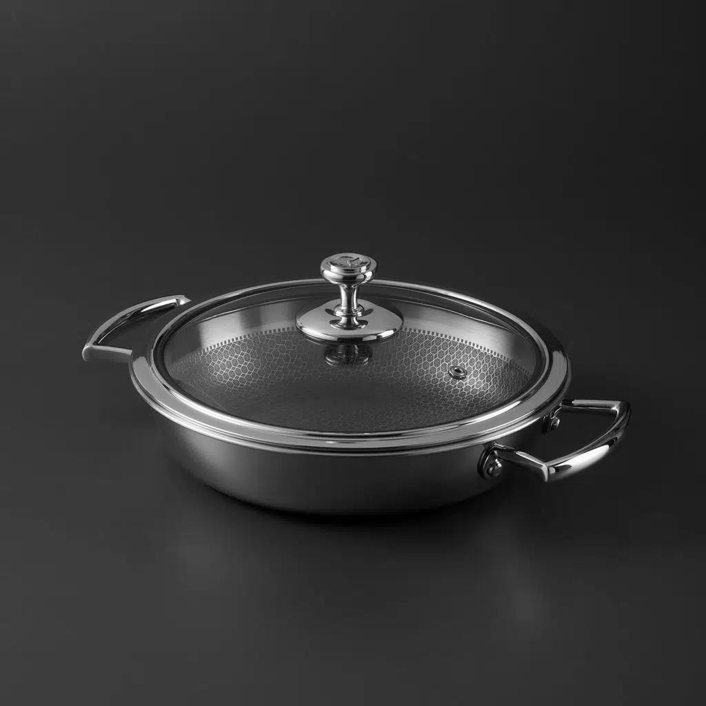 Jumbo Gourmet 24 cm Karnıyarık Tencere Ergonomik Sap ve Kolay Temizlik Özelliğiyle