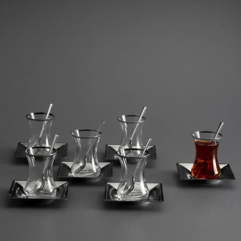 Jumbo Timeless 18 Parça 6 Kişilik Çay Seti