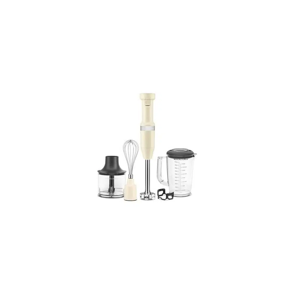 Kitchenaid Aksesuarlı El Blenderi Seti-Almond Cream