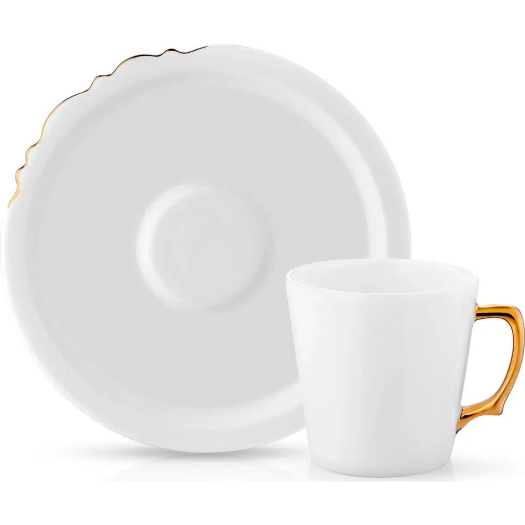 Koleksiyon Eserı-I Istanbul Çay Fincan Seti 6Lı Altın