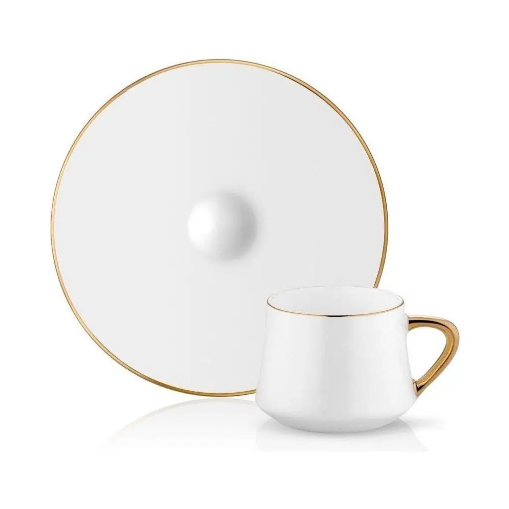 Koleksiyon Sufi Türk Kahvesi 6 Lı Set Altın