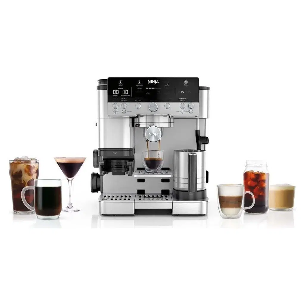 Ninja Luxe Café Premier Espresso Makinesi 1680 W İnox Renkli 3'ü 1 Arada Espresso ve Filtre Kahve Ninja Luxe Café Premier Espresso Makinesi 1680 W İnox Renkli 3'ü 1 Arada Espresso ve Filtre Kahve
