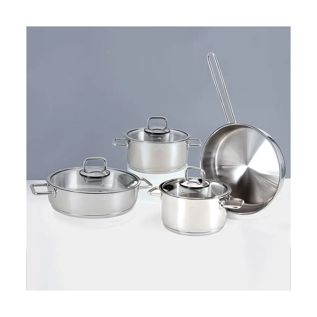 Jumbo Palermo 7 Parça Çelik Tencere Seti