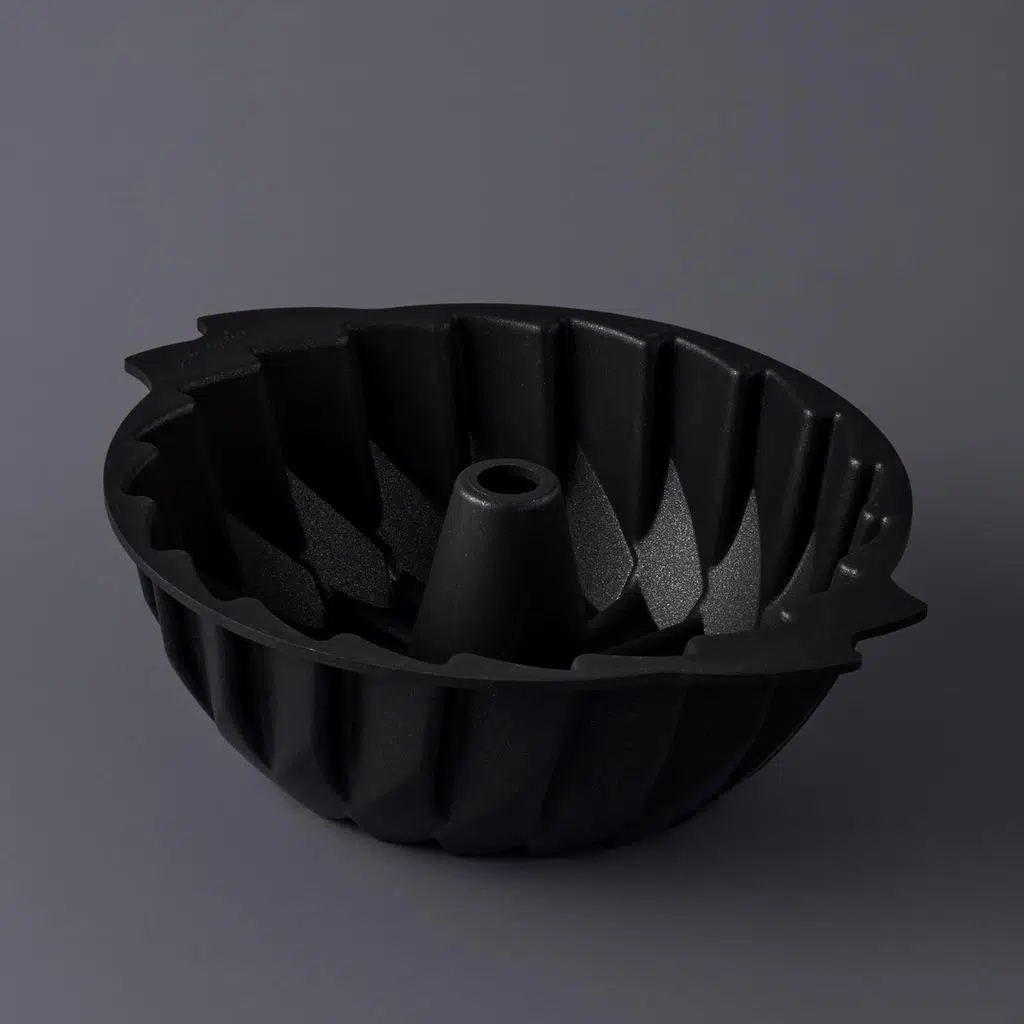 Jumbo Shark Swiss Black Yuvarlak Kek Kalıbı