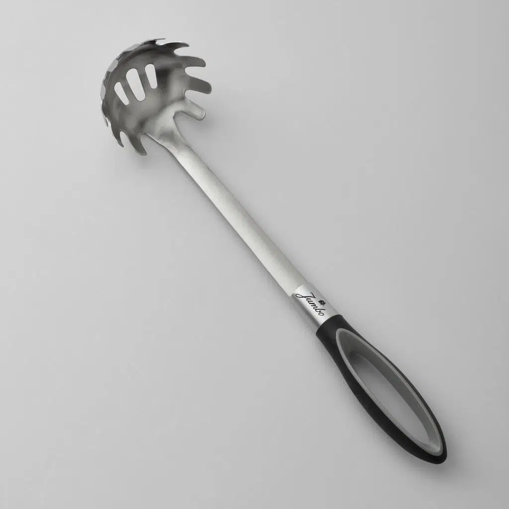 Jumbo Smart Çelik Spagetti Kepçesi